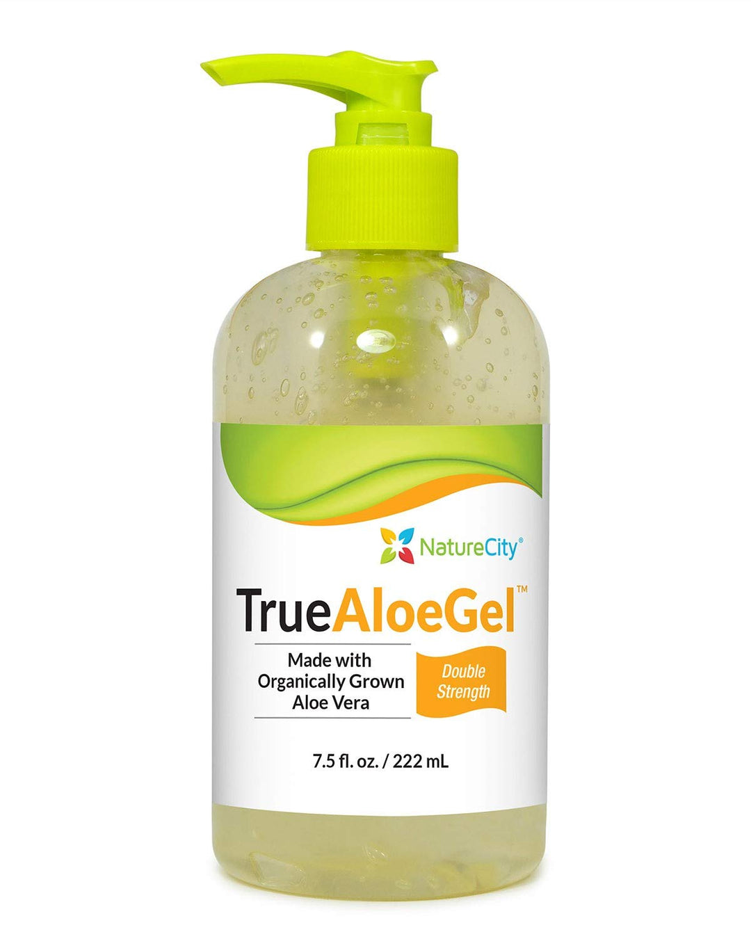 NatureCity Double Strength Topical Aloe Vera Gel - Made