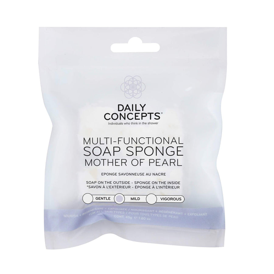Multi-Functional Soap Sponge, Mother of Pearl