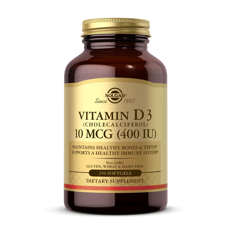 Solgar Vitamin D3 (Cholecalciferol) 10 mcg (400 IU) - 2