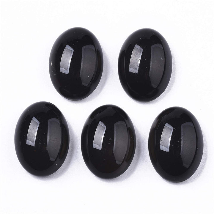100pcs Oval Crystal Glass Mood Cabochons 21x15mm Temperature Sensing Color Changing Flat Back Cabochon Bead Charms for Pendent Jewelry Craft Making