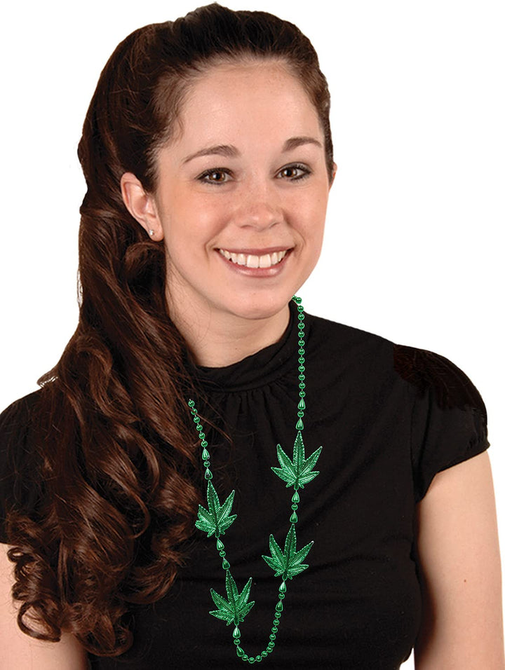 , 6 Piece Weed Beads, 40 (Green)