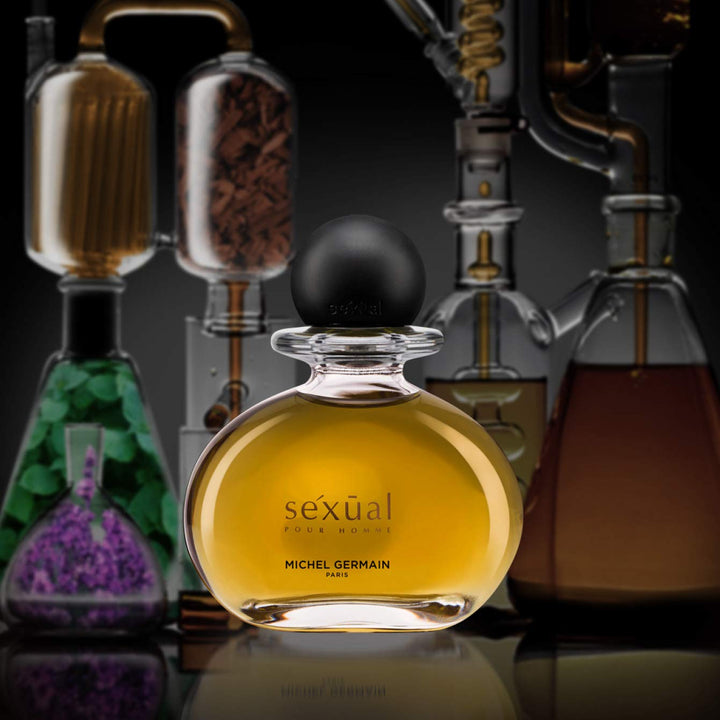 Sexual Pour Homme Eau de Toilette Spray, Top Notes of Indian Basil, Italian Bergamot, Italian Clementine, French Melon, Seductive Natural Oils, 4.2 Fl Oz