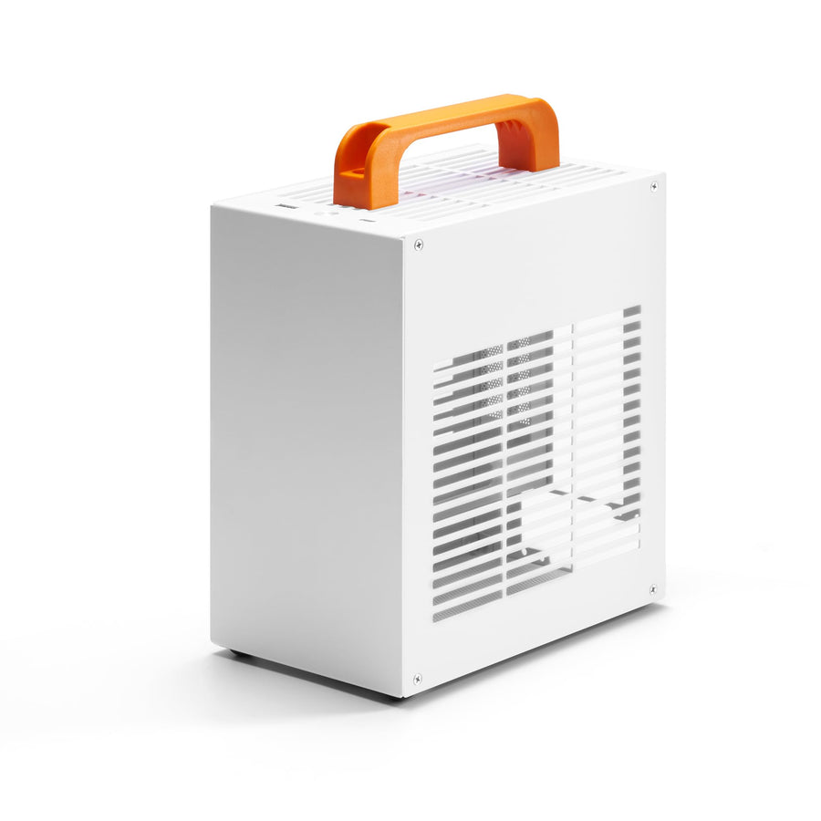 ITX Mini Case - K39 (Steel) / Includes Two Handles/Comes with 2 Standard Ventilated Side Panels and 1 Extra Acrylic Ventilated Side Panel / 5.1L Ultra-Small SFF Case
