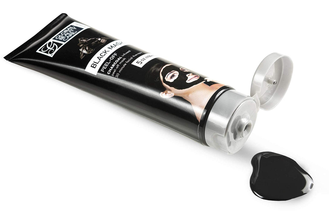 Black Mask: Charcoal Infused Peel-Off Mask, 5 oz