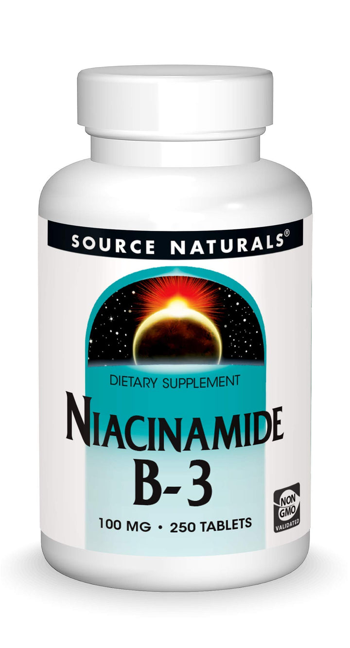 Source Naturals Niacinamide B-3, 100 mg Dietary Supplem