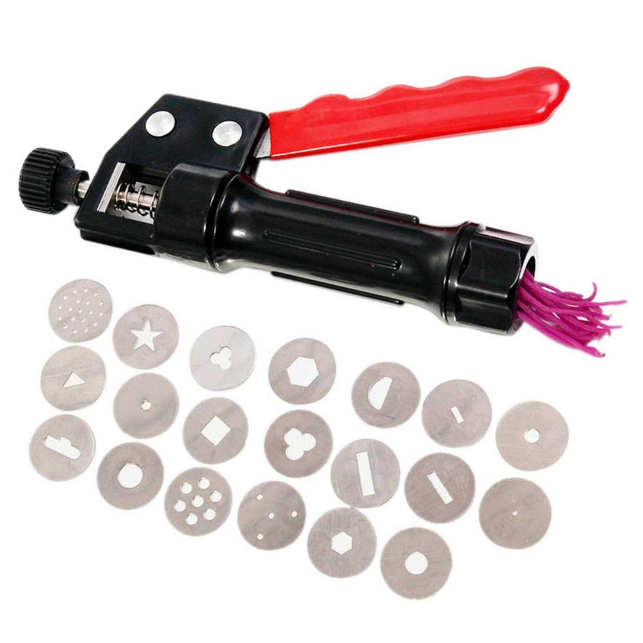 Saycker Clay Extruder Hand-held Soft Clay Mud Squeezer,