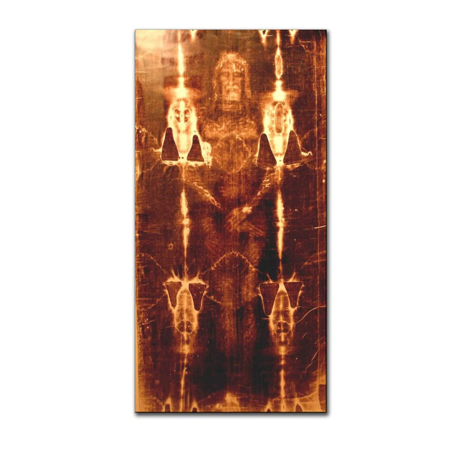 Shroud of Turin Perpignan Cathedral Poster Decorative Painting Canvas Wall Art Living Room Posters Bedroom Painting 16x32inch(40x80cm)