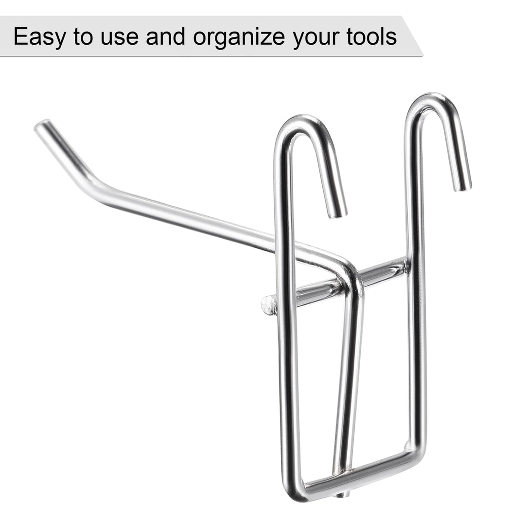 MECCANIXITY Grid Wall Display Hooks Store Garage Storag