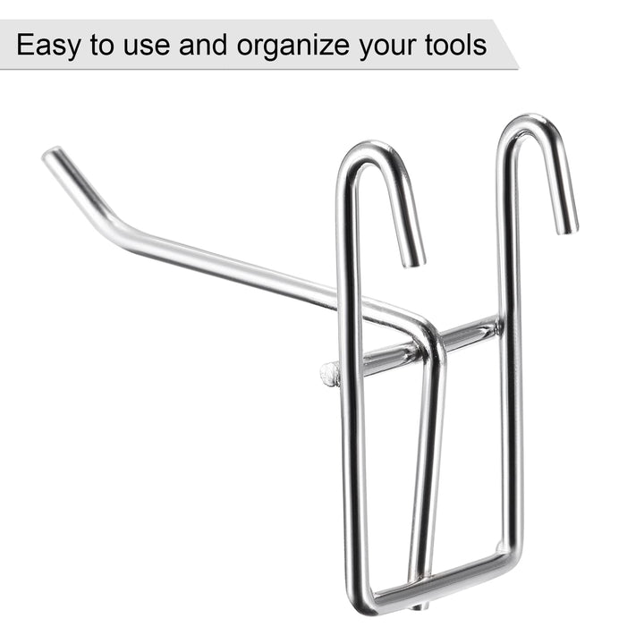 MECCANIXITY Grid Wall Display Hooks Store Garage Storag
