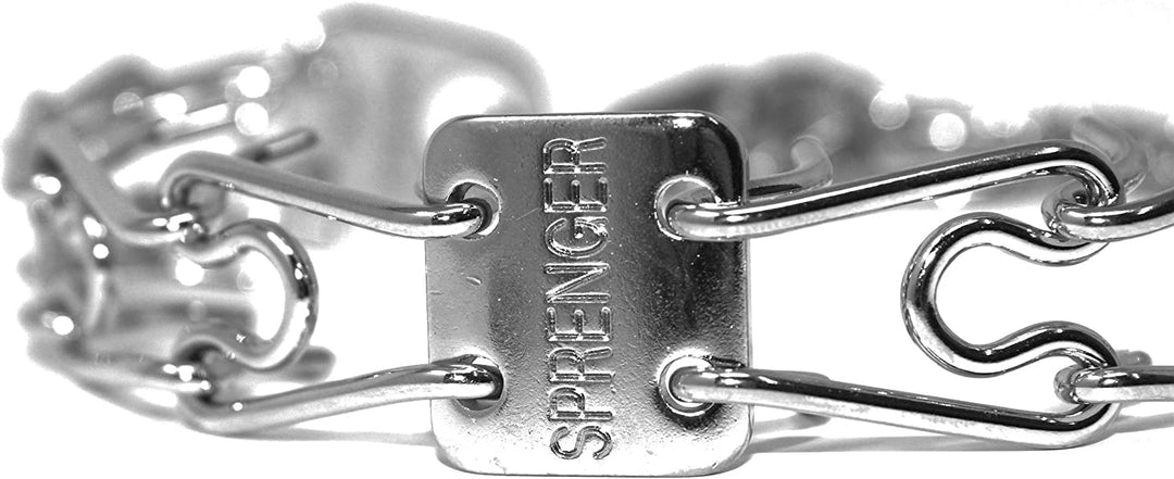 Chrome Plated Steel Training Prong Collar with Quick Release Snap for Dogs, Small, 2.25mm, 16-Inch (Neck Size up to 12-13 inches)