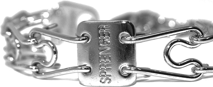 Chrome Plated Steel Training Prong Collar with Quick Release Snap for Dogs, Small, 2.25mm, 16-Inch (Neck Size up to 12-13 inches)