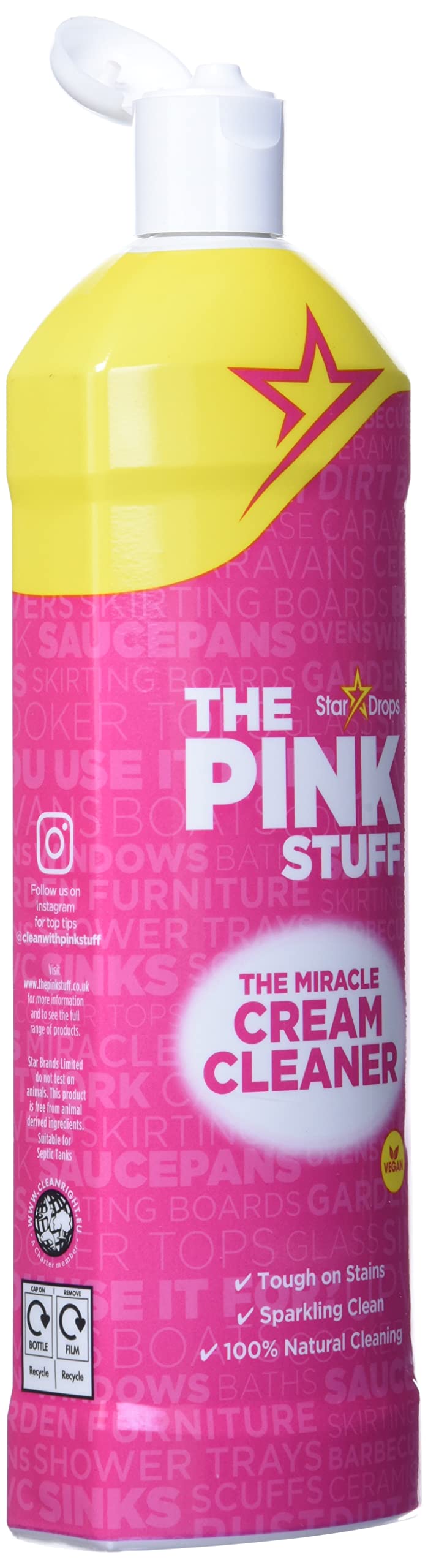 Stardrops Pink Stuff Cream Cleaner Cleaner 500 Ml