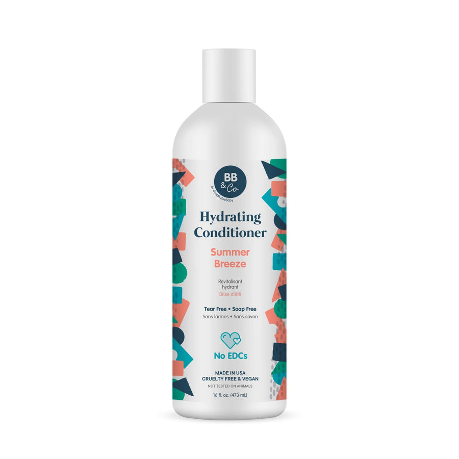 Hydrating Conditioner ââ‚¬â€ Summer Breeze ââ‚¬â€ 16 oz ââ‚¬â€ Tear Free & Soap Free ââ‚¬â€ No EDCs ââ‚¬â€ Safer for Baby ââ‚¬â€ Good for the Whole Family ââ‚¬â€ Made in USA