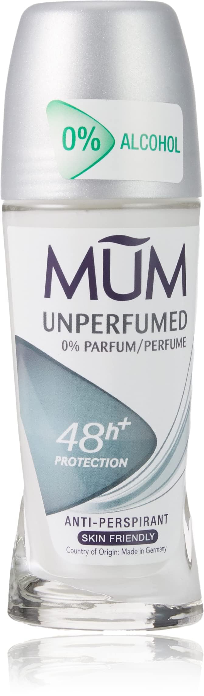 Mum Unperfumed Roll On antiperspirant 50ml