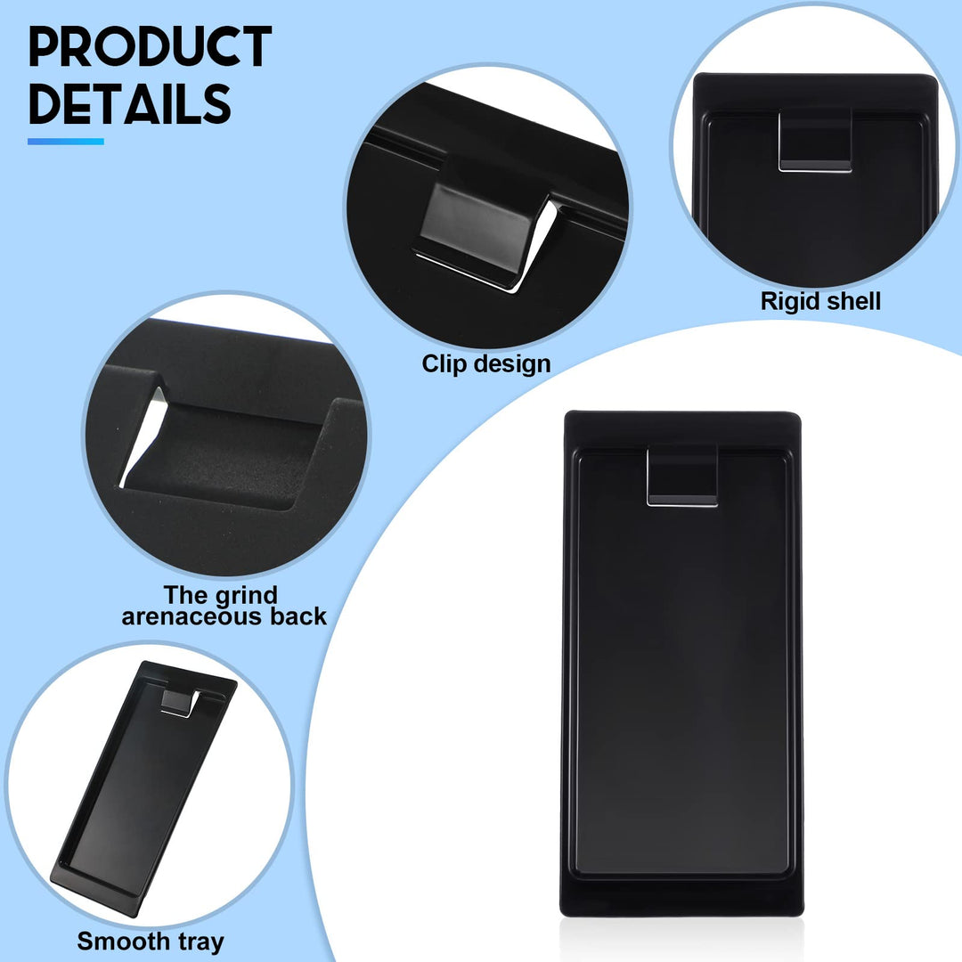 Black Check Holders, Check Presenters for Restaurants, Check Presenter Trays Guest, Check Tip Trays Waitress, Check Holders Guest, Check Bill Holder Guest for Restaurants, Bars, Hotels(16 Pieces)