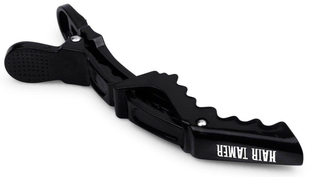 Tamer Croc Styling Clips, Black, 12 Pack