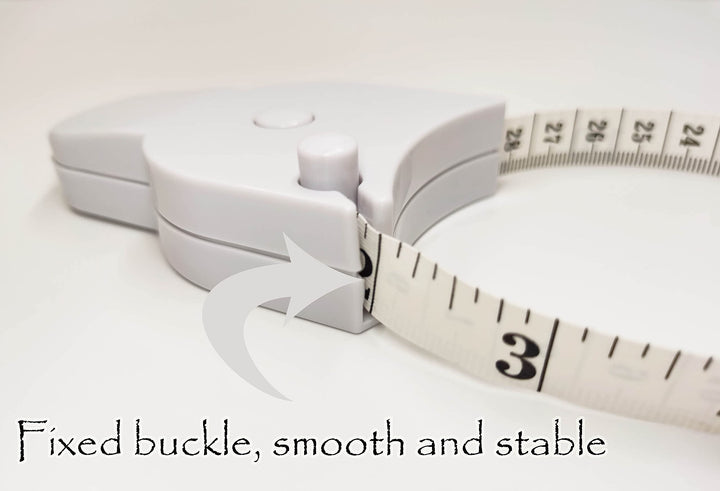 Body Measure Tape Rulers Sewing Notions Supplies Sewing Tool Arms and Chest,Thigh,Head circumference,Waist Measuring Tape for Personal Trainer Home Fitness Goals Weight Loss Medical Tailor Craft/White