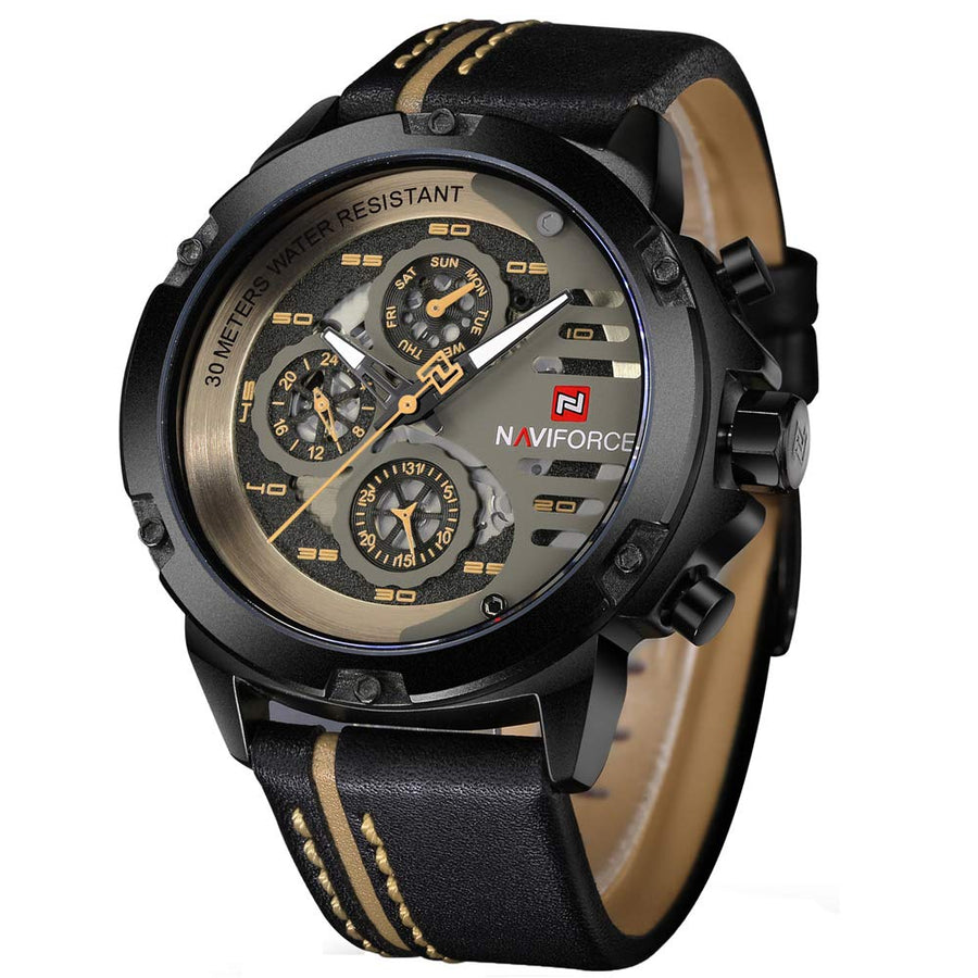 NAVIFORCE Sport Military Watches for Men Waterproof Wat