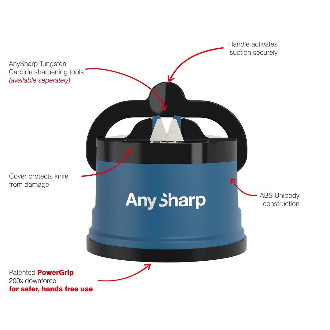 Global Knife Sharpener, One Size, Blue