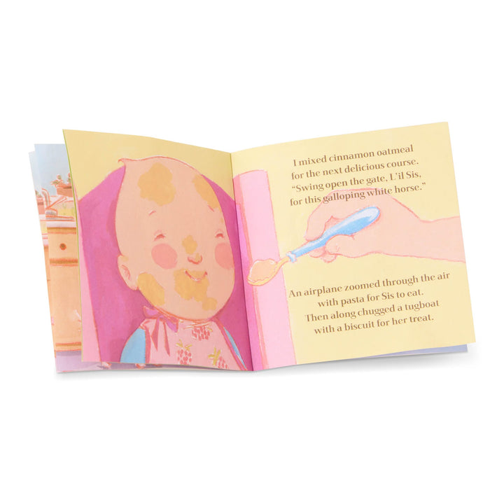 Baby Sweetheart by Battat - Feeding Time 12-inch Soft-Body Newborn Baby Doll with Easy-to-Read Story Book and Baby Accessories