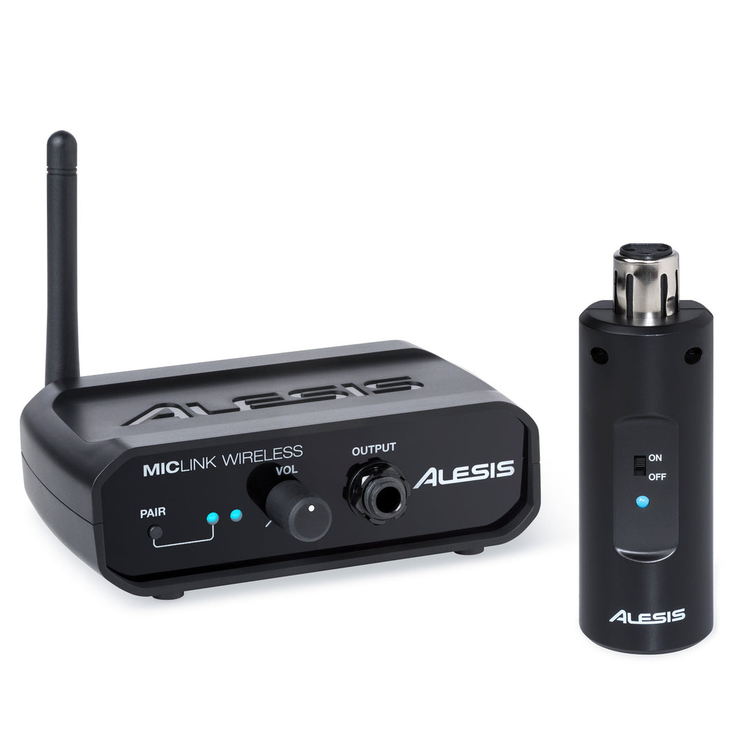 MicLink Wireless | Digital Wireless Microphone Adapter with 60-foot Range (2.4GHz, 14 channels)