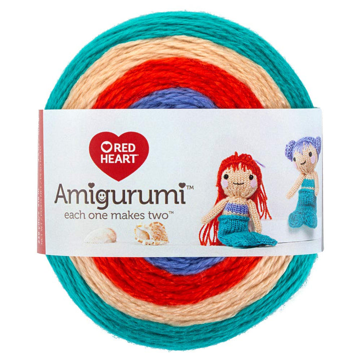 RED HEART Amigurumi Yarn, Mermaid