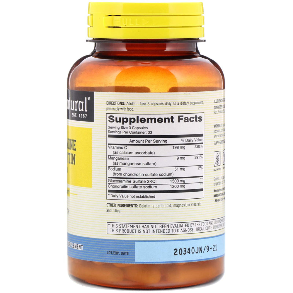 GLUCOSAM/CHOND CP 100 MAX 1500
