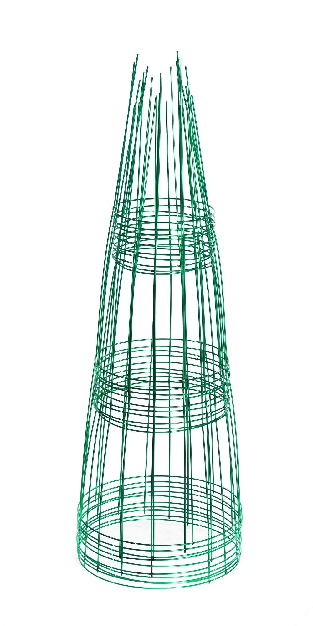 220500, Blazing Gemz Plant Support, 12 by 33-Inch, Emerald Green (Pack Of 10 Supports)