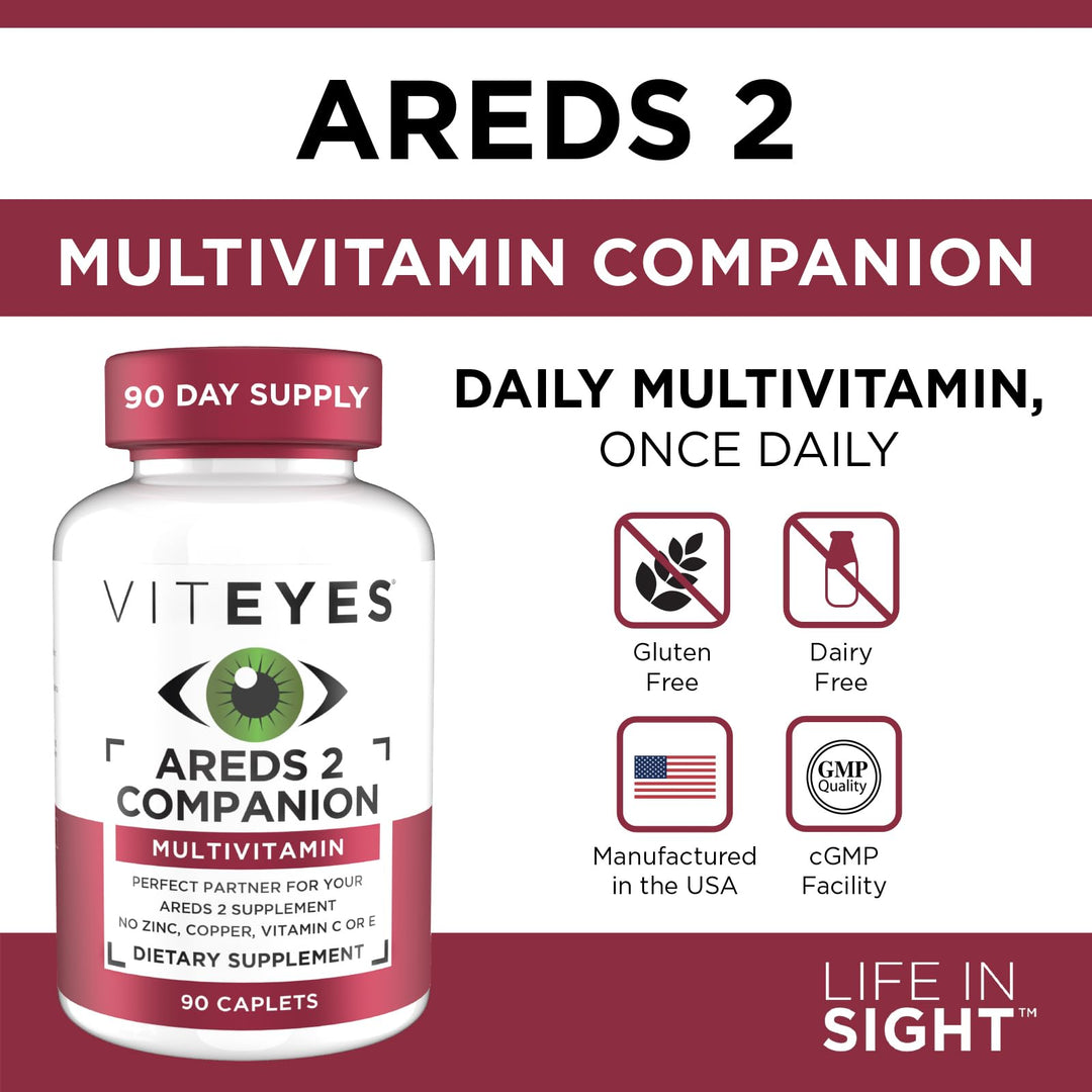 Viteyes Classic AREDS 2 Companion Multivitamin Suppleme