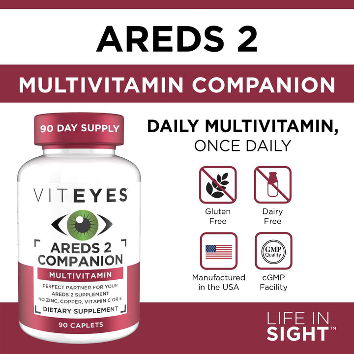Viteyes Classic AREDS 2 Companion Multivitamin Suppleme