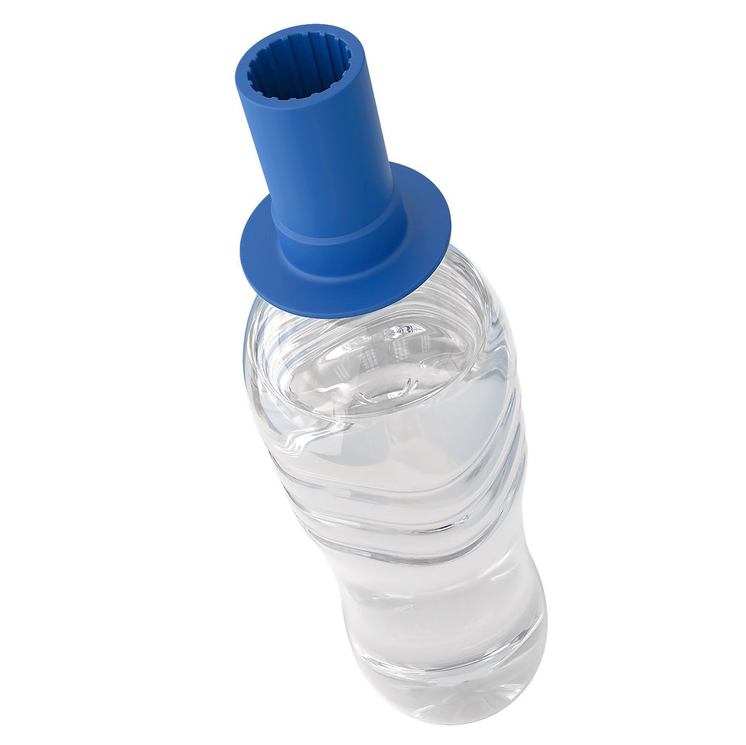 Ezy Dose Medi-Spout Pill Assist Water Bottle Cap Makes Swallowing Pills Easy