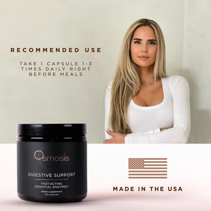 OSMOSIS Digestive Support Fast-Acting Essential Enzyme 