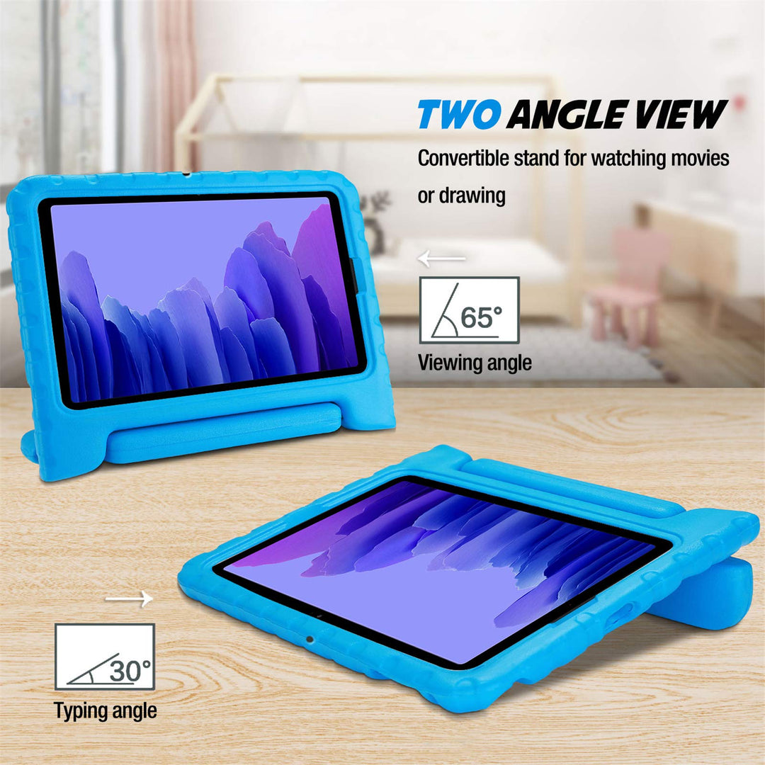 Kids Case for Galaxy Tab A7 10.4 2020 (T500 T503 T505 T507), Shock Proof Convertible Handle Stand Cover Lightweight Kids Friendly Protective Case for 10.4 inch Galaxy Tab A7 -Blue