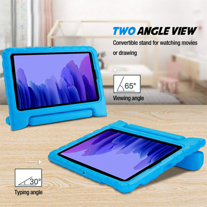 Kids Case for Galaxy Tab A7 10.4 2020 (T500 T503 T505 T507), Shock Proof Convertible Handle Stand Cover Lightweight Kids Friendly Protective Case for 10.4 inch Galaxy Tab A7 -Blue