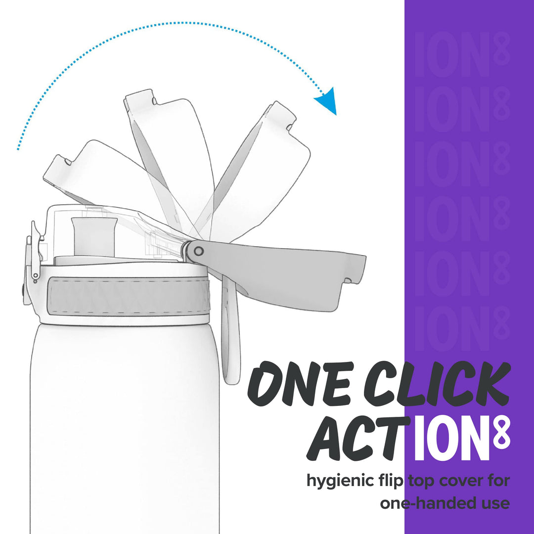 Ion8 Pod Leak Proof BPA Free Kids Water Bottle, 350ml (