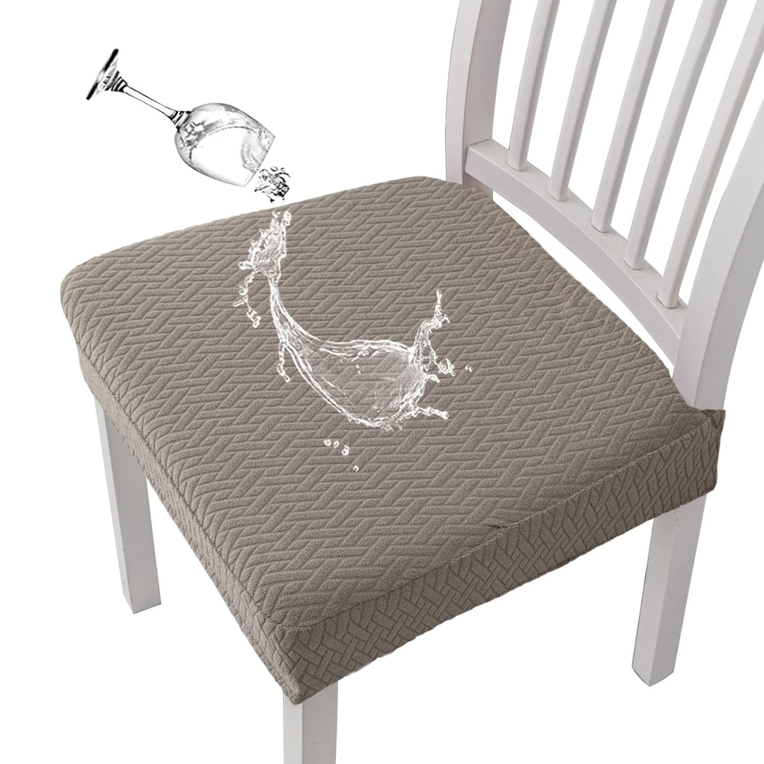LANSHENG Chair Seat Covers for Dining Room Set of 4 Str
