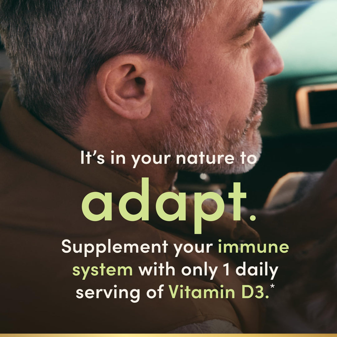 Nature&#39;s Bounty Vitamin D3 5000 IU Softgels, Rapid Release, Immune Support, Vitamin D Supplements, 240 Ct