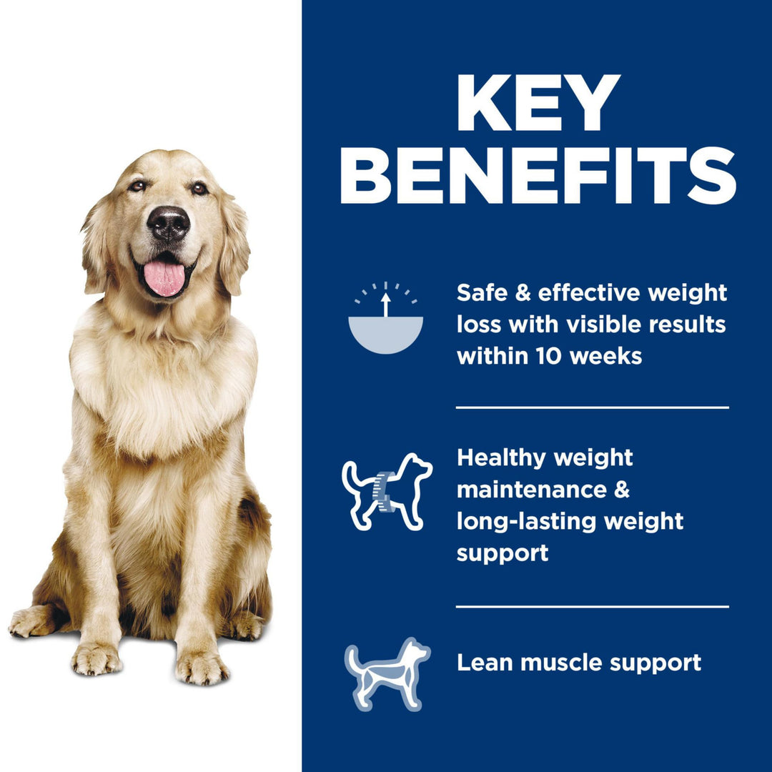 Hill&#39;s Science Diet Perfect Weight, Adult 1-6, Weight Management Support, Dry Dog Food, Chicken Recipe, 4 lb Bag