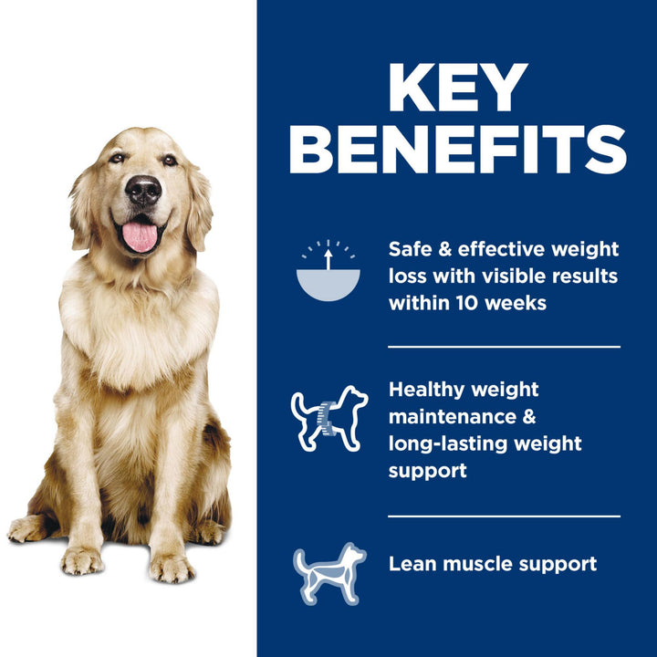 Hill&#39;s Science Diet Perfect Weight, Adult 1-6, Weight Management Support, Dry Dog Food, Chicken Recipe, 4 lb Bag