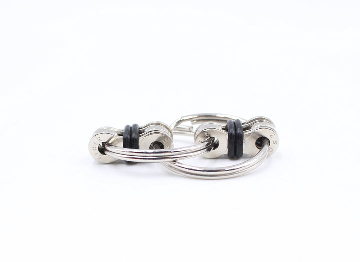 3-Pack Steel Flipping Bike Chain Fidget Toy. Relieve Your Stress, Anxiety, and Boredom All at Your Finger Tips! Also Helps ADD, ADHD, and Autism,
