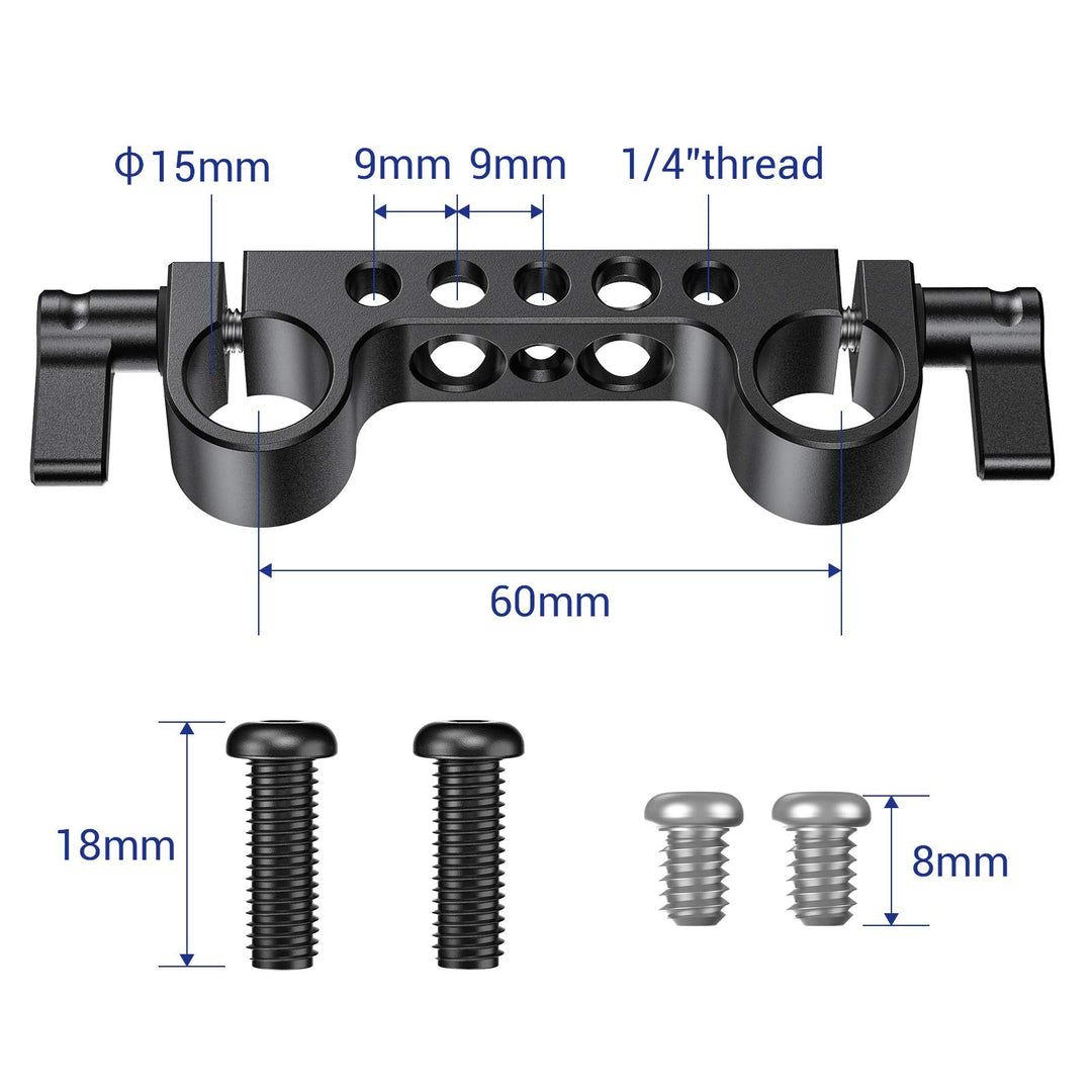 SmallRig Super Lightweight 15mm Railblock, 15mm Rod Cla