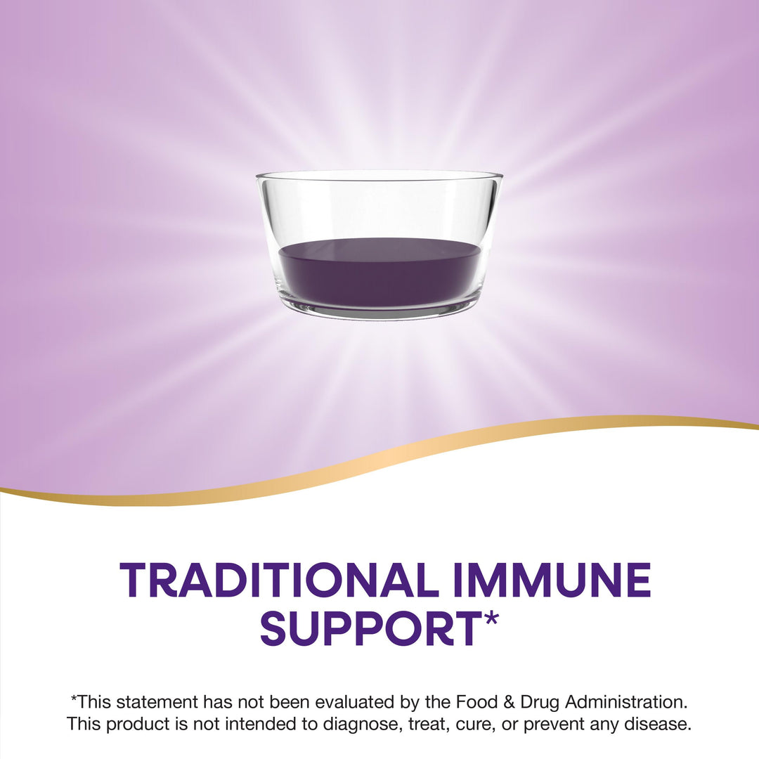 Nature&#39;s Way Sambucus Elderberry Traditional Immune Syrup for Ages 7+, Traditional Immune &amp; Antioxidant Support*, Organic Black Elderberry Extract, USDA Certified Organic, 4 Fl Oz (Packaging May Vary)