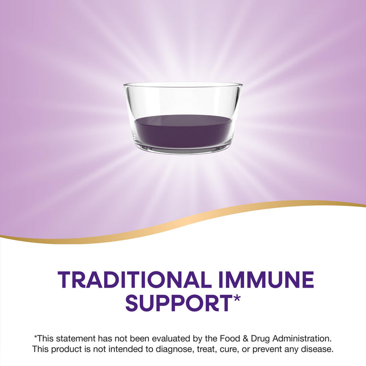 Nature&#39;s Way Sambucus Elderberry Traditional Immune Syrup for Ages 7+, Traditional Immune &amp; Antioxidant Support*, Organic Black Elderberry Extract, USDA Certified Organic, 4 Fl Oz (Packaging May Vary)