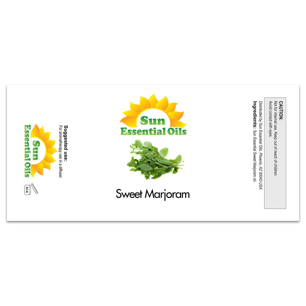 Sweet Marjoram (2 fl oz) Best Essential Oil - 2 ounces 