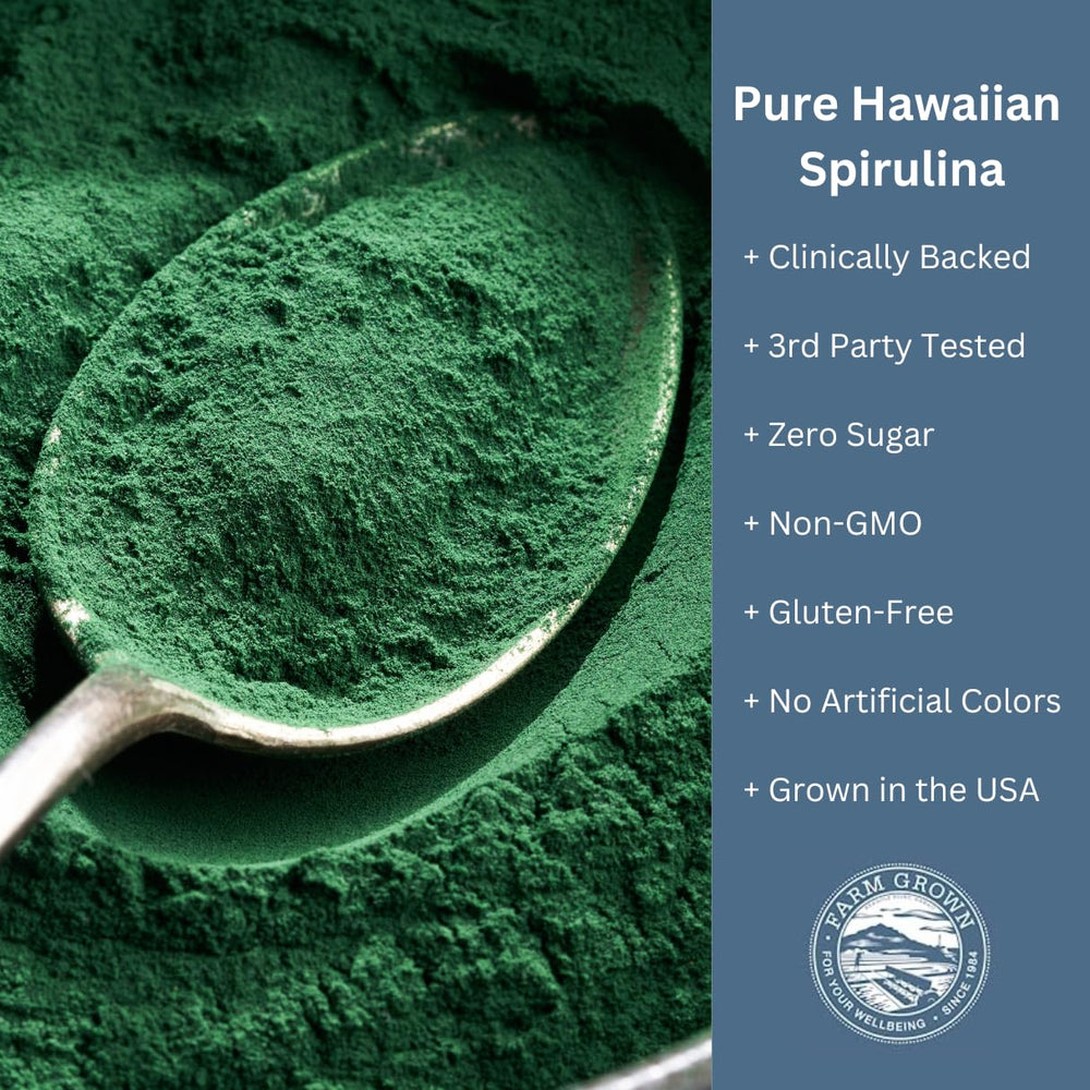 Nutrex Hawaii, Pure Hawaiian Spirulina Powder, Vegan, S
