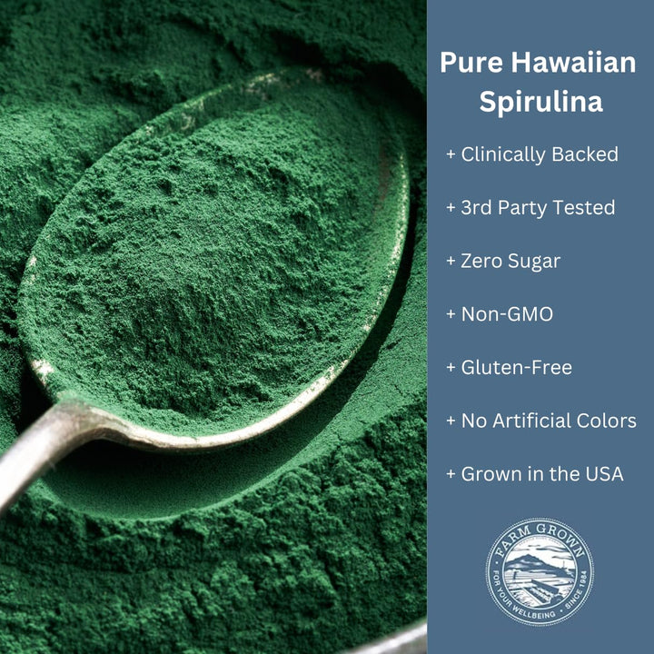 Nutrex Hawaii, Pure Hawaiian Spirulina Powder, Vegan, S
