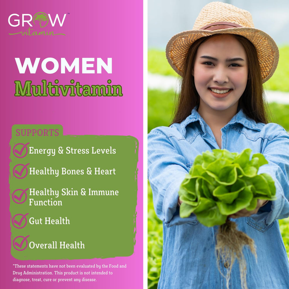 grow vitamin One Daily Multivitamin for Women - Energy 