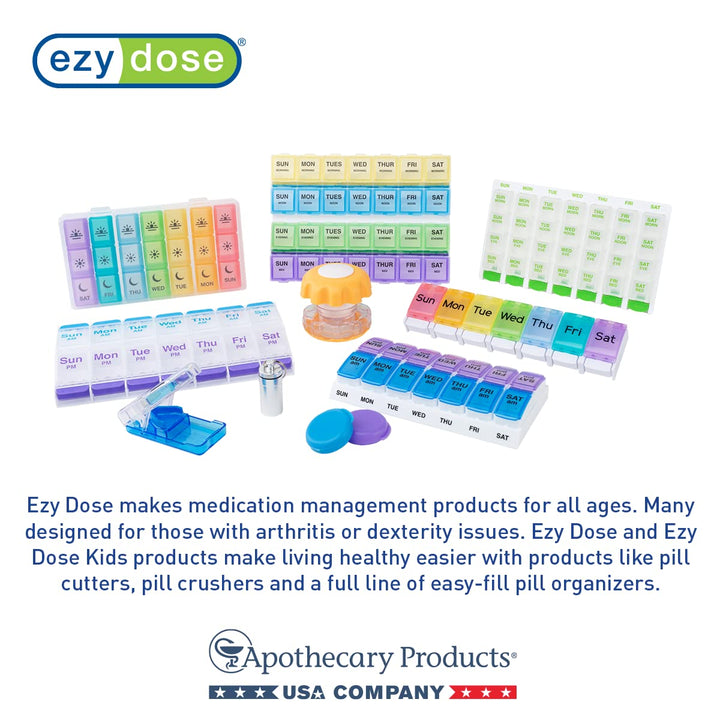 Apothecary Products Ezy Dose Deluxe Pill Cutter with Storage