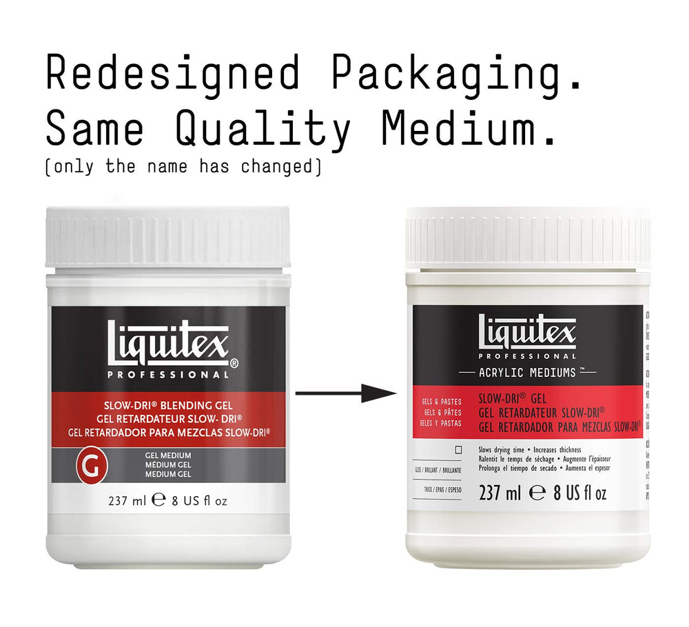 liquitex professional slow-dri blending gel medium, 8-o