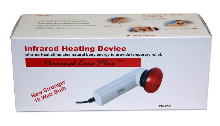 Infrared Heating Device and Now Stronger New 10W Bulb with a Extra Replacement Bulb Included